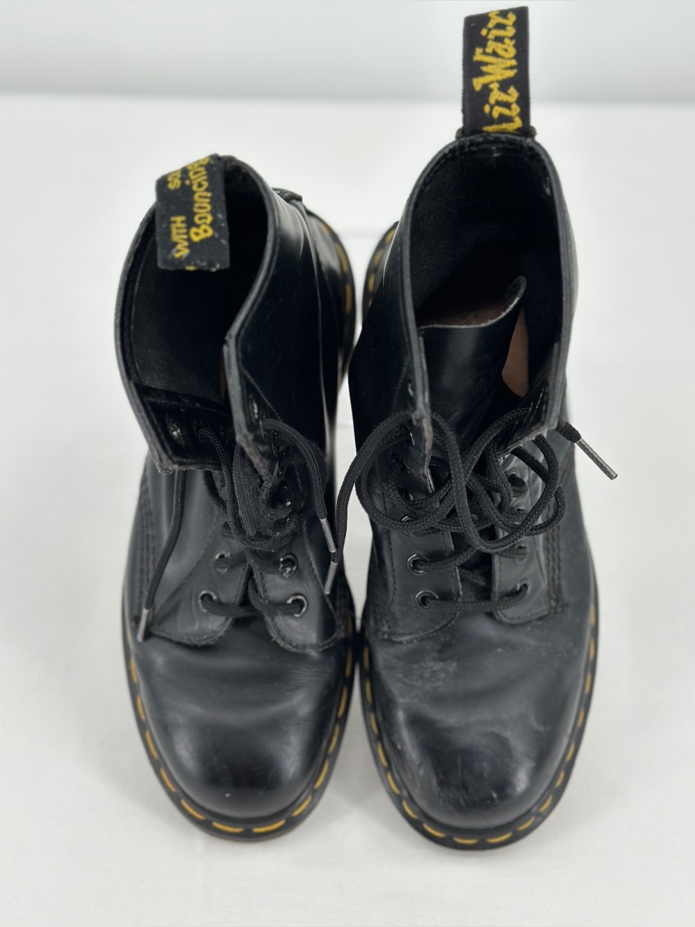 Vintage 1990’s Dr. Martens 1460 Made in England 8-Eye Boots UK 6.5 - Picture 6 of 16